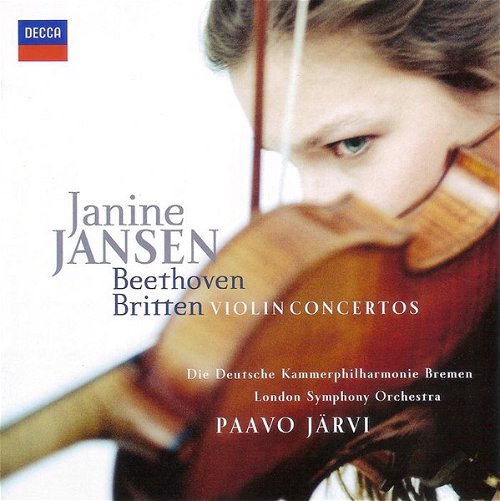 Beethoven / Britten / Janine Jansen - Violin Concertos (+DVD) (CD)