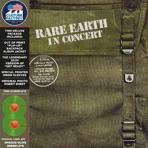 Rare Earth - Rare Earth In Concert (Green vinyl) - 2LP (LP)