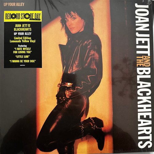 Joan Jett & The Blackhearts - Up Your Alley (Lemonade yellow vinyl) - Record Store Day 2023 / RSD23 (LP)