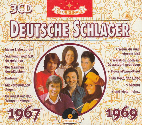 Various - Deutsche Schlager 1967 - 1969 (CD)