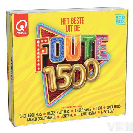 Various - Qmusic: Het Beste Uit De Foute 1500 (2024) - 5CD (CD)