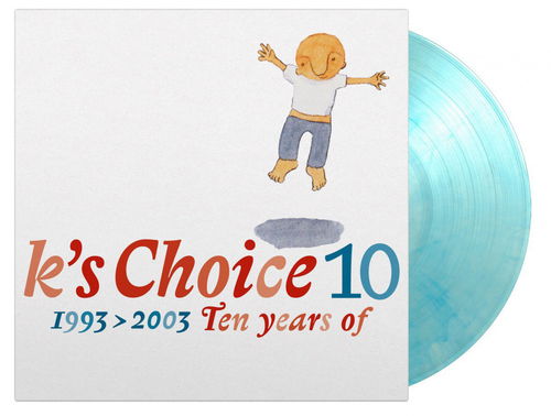K's Choice - 10 (1993-2003 Ten Years Of) Crystal clear & blue marbled vinyl - 2LP (LP)