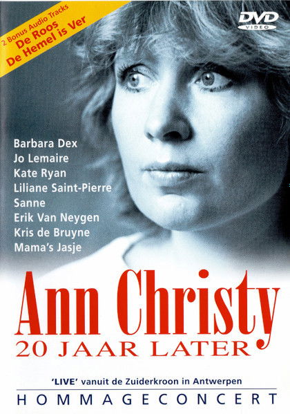 Various - Ann Christy 20 Jaar Later - Hommageconcert ('Live' Vanuit De Zuiderkroon In Antwerpen) (DVD)