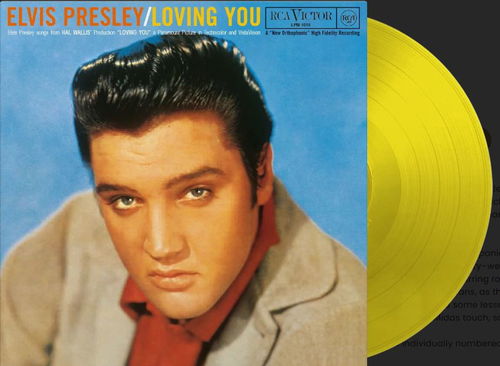 Elvis Presley - Loving You (Yellow Vinyl) (LP)