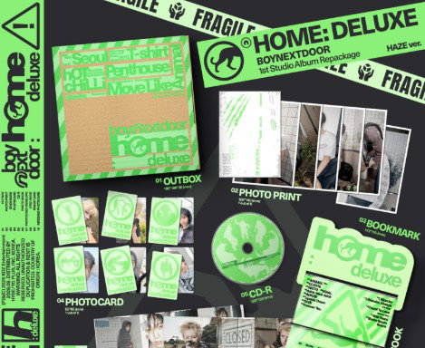 Boynextdoor - Home: Deluxe -Spark Version- Green (CD)