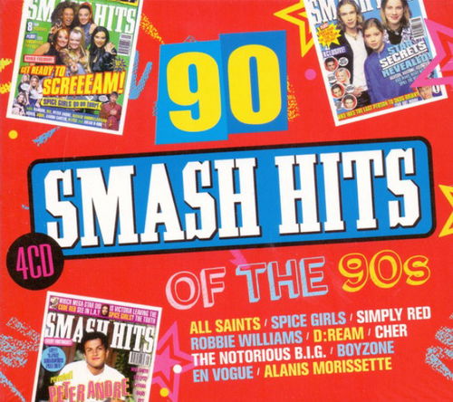 Various - 90 Smash Hits Of The 90s (CD)