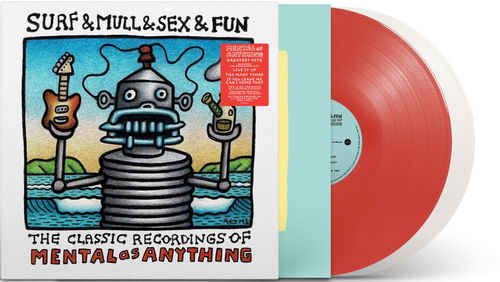 Mental As Anything - Surf & Mull & Sex & Fun (Red Vinyl) - 2LP (LP)