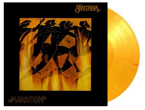 Santana - Marathon (Yellow, red & orange marbled vinyl) (LP)