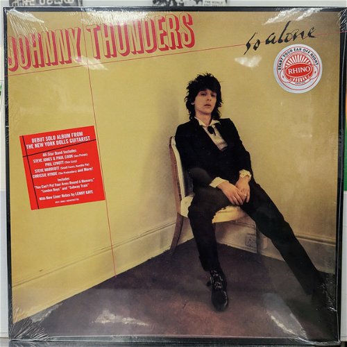 Johnny Thunders - So Alone (Red vinyl - Indie Only) - 45th anniversary (LP)