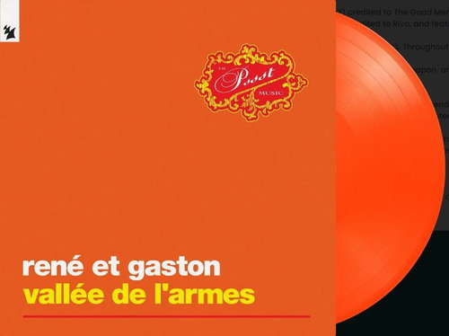 René Et Gaston - Vallée De l'Armes (Orange Vinyl) (MV)