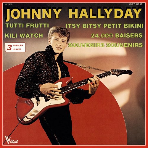 Johnny Hallyday - Le Coffret Belge - Vogue (Marbled vinyl) - 3LP RSD23 (LP)