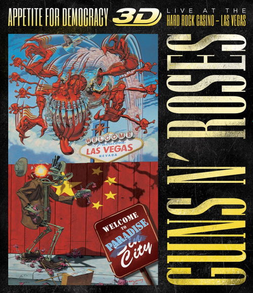 Guns N' Roses - Appetite For Democracy 3D (Bluray)