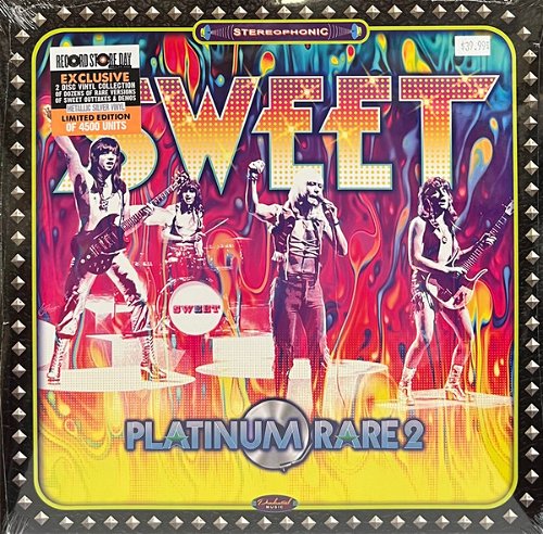 The Sweet - Platinum Rare 2 (Silver Vinyl) - 2LP - RSD22 Drop 2 (LP)