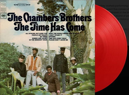 The Chambers Brothers - The Time Has Come (Red Vinyl) (LP)
