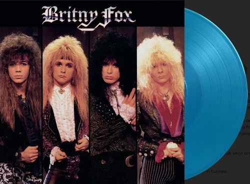 Britny Fox - Britny Fox (Blue Vinyl) (LP)