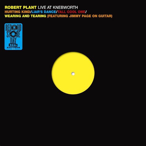 Robert Plant - Live At Knebworth (Yellow vinyl) - RSD21 (MV)