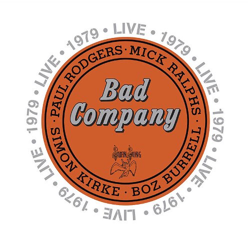 Bad Company - Live 1979 (Transparent orange vinyl) - 2LP - RSD22 (LP)