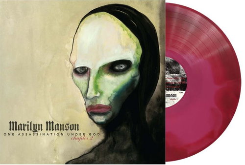 Marilyn Manson - One Assassination Under God - Chapter 2 (Pink red swirl vinyl) (LP)