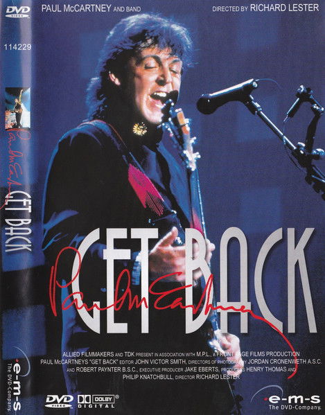 Paul McCartney - Get Back (DVD)