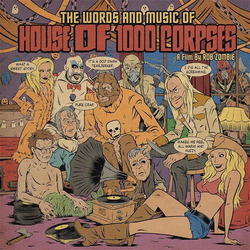 Rob Zombie - The Words & Music Of House Of 1000 Corpses (Orange / purple / green swirl vinyl) - 2LP (LP)