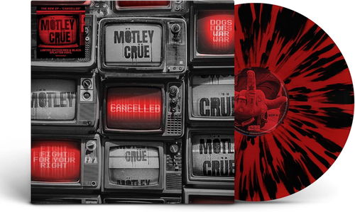 Motley Crue - Cancelled (Red & black Splatter Vinyl) (LP)