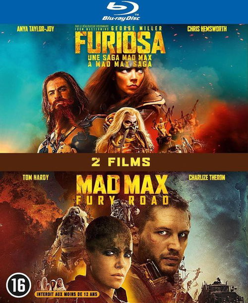 Film - Furiosa - A Mad Max Saga & Mad Max - Fury Road (Bluray)