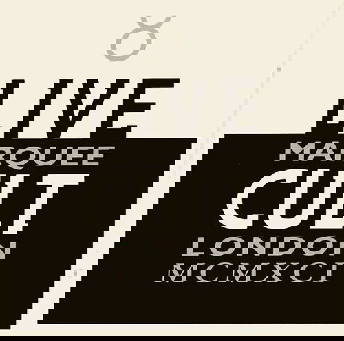 The Cult - Live Cult (Marquee London MCMXCI) (CD)