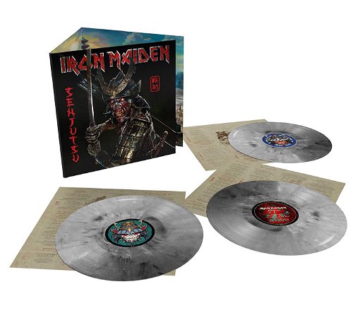Iron Maiden - Senjutsu (Silver, Black & White Vinyl) - 3LP (LP)