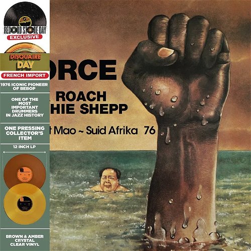 Max Roach / Archie Shepp - Force - Sweet Mao – Suid Afrika 76 (Coloured vinyl) - 2LP RSD23 (LP)