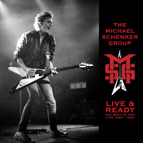 The Michael Schenker Group - Live & Ready The Best Of MSG Live 1980 - 1984 (Blue & Red Splatter vinyl) RSD26 (LP)
