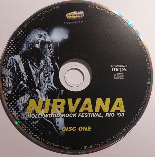 Nirvana - Hollywood Rock Festival, Rio '93 (CD)