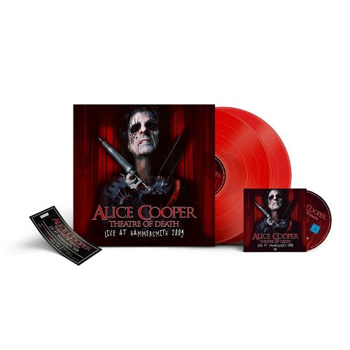 Alice Cooper - Theatre Of Death - Live At Hammersmith 2009 (Red vinyl) - 2LP+DVD (LP)