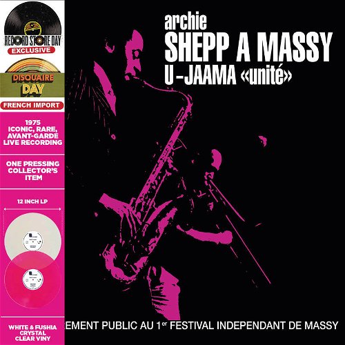 Archie Shepp - A Massy (Clear Pink & White Vinyl) - 2LP - RSD23 (LP)