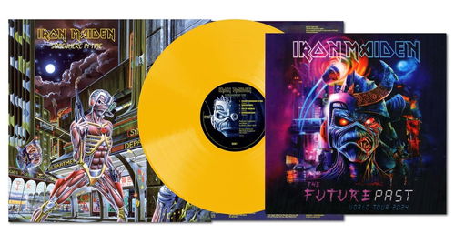 Iron Maiden - Somewhere In Time (Yellow Vinyl) - 2024 Tour lenticular (LP)