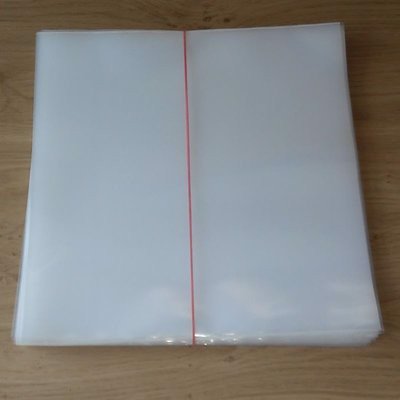 Plastic LP-Hoezen (325X325 mm) (20 Stuks)