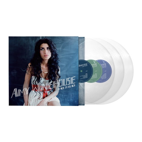 Amy Winehouse - Back To Black - 20th Anniversary (Clear vinyl) - 3LP (LP)