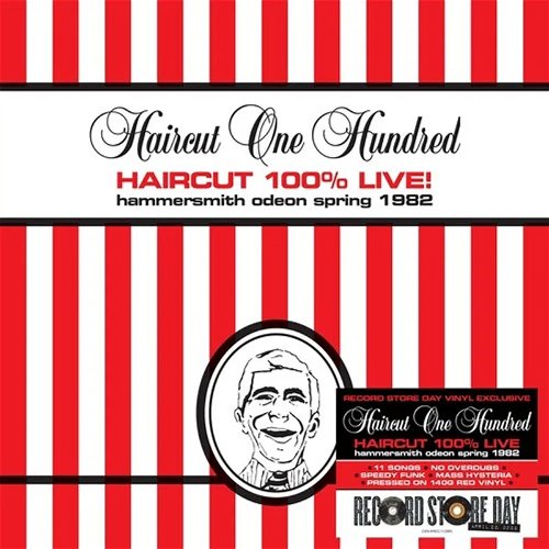 Haircut 100 - Haircut 100%: Live In Hammersmith 1982 (Transparent red vinyl) RSD23 (LP)