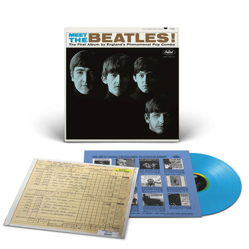 The Beatles - Meet The Beatles (Blue Vinyl) - Exclusive Tony Only!  (LP)