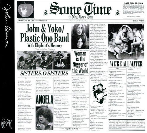 John Lennon & Yoko Ono  - Some Time In New York City (CD)
