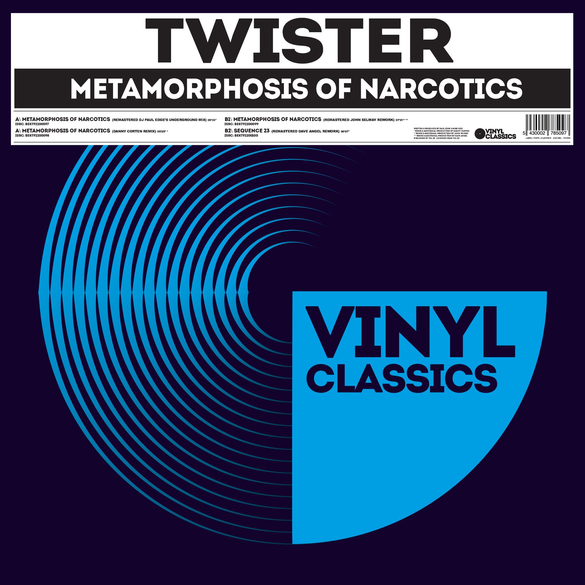 Twister - Metamorphosis Of Narcotics (Vinyl Classics) (MV)