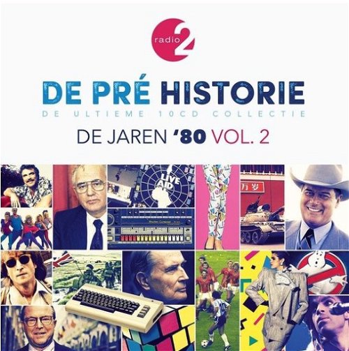 Various - De Pre Historie - De Jaren '80 Vol. 2 - 10CD (CD)