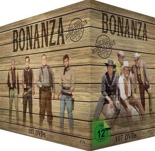 TV-Serie - Bonanza Komplettbox, Staffeln 1-14 (107 DVD's) (DVD)