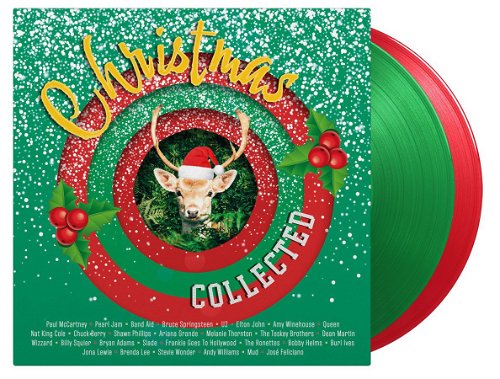 Various - Christmas Collected (Translucent green and translucent red vinyl) - 2LP (LP)