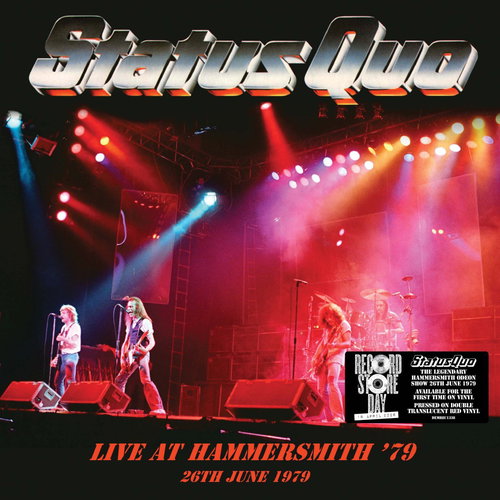 Status Quo - Live In Hammersmith 1979 (Transparent red vinyl) - 2LP RSD26 (LP)