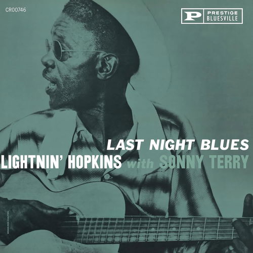 Lightnin' Hopkins With Sonny Terry - Last Night Blues (LP)