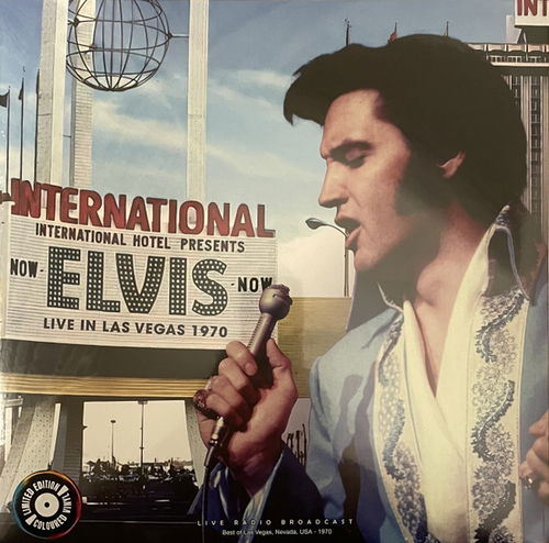 Elvis Presley - International Hotel Presents Now Elvis Live In Las Vegas 1970 (Gold coloured vinyl) (LP)