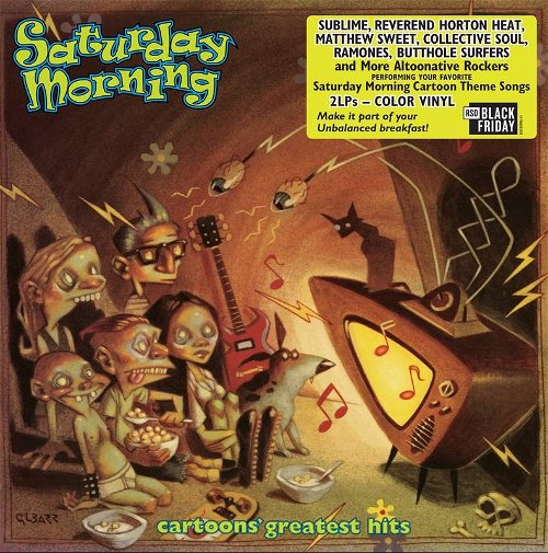 Various - Saturday Morning (Cartoons' Greatest Hits - Coloured vinyl) - BF19 - 2LP