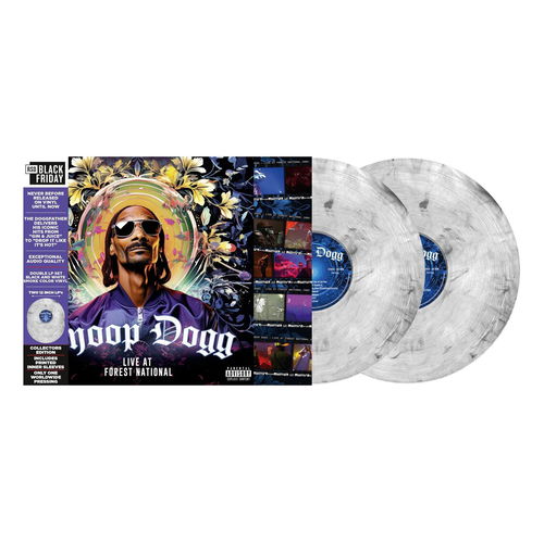 Snoop Dogg - Live At Forest National 2005 (Black & white smoke effect vinyl) - 2LP - BF24 (LP)