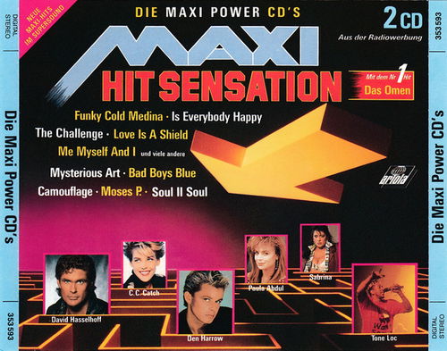 Various - Maxi Hit Sensation • Die Maxi Power CD's