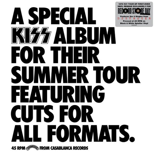 Kiss - A Special Kiss Tour Album EP (Black & white splatter vinyl) RSD26 (MV)